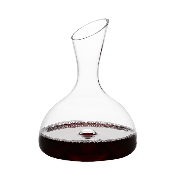 Vintage Italian Hand Blown Glass Chanti/wine Decanter With Ice