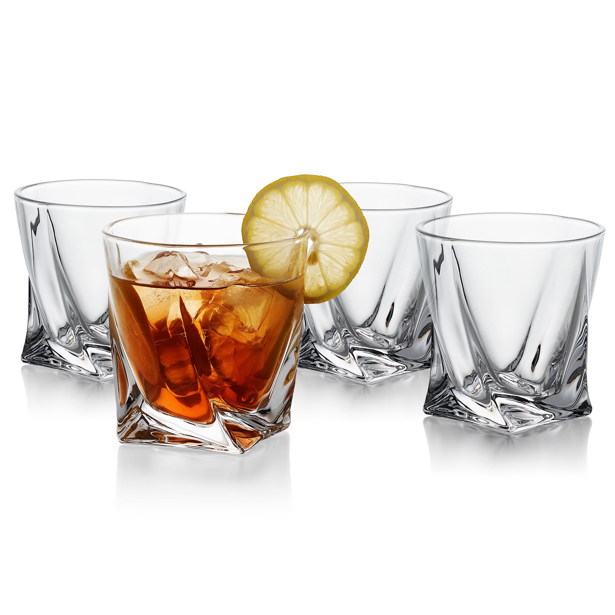 4PCS Ultra Light Cocktail Glasses,Water Cup, Whiskey Glasses